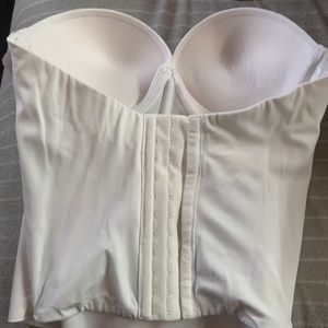 David’s bridal bustier  bridal